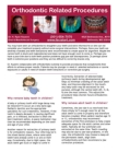 Orthodontic Related Procedures
