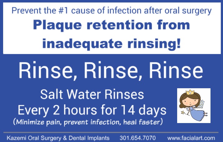 Salt Water Oral Rinse 110